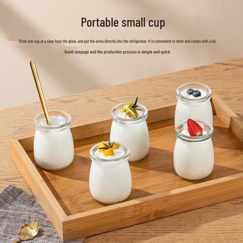 1.2L Household Yogurt & Natto Maker, 110V Fermenter with Constant Temperature and Pet Heating Water Dispenser