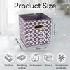 Foldable Organizer Basket With Handle Collapsible Storage Box Cube Drawer for Closet Living Room Dormitory Storage Organizer