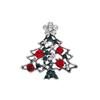 Christmas Tree Brooch - Women's Style - High-end Festive Decoration Alloy Rhinestone Pin