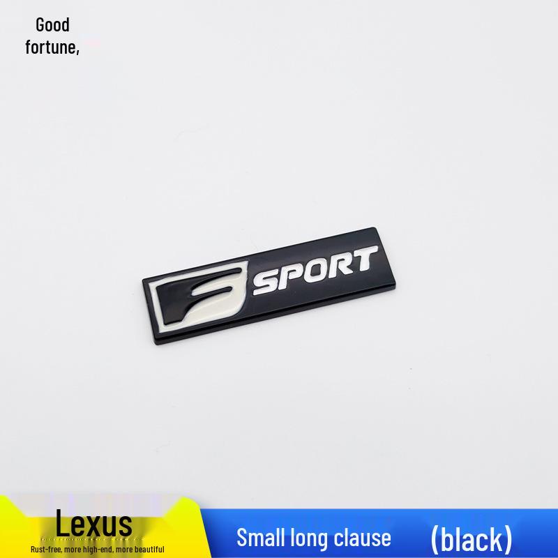 Compatible with Lexus IS200T, RX, ES, NX, CT200; features FSPORT logo and rear emblem.