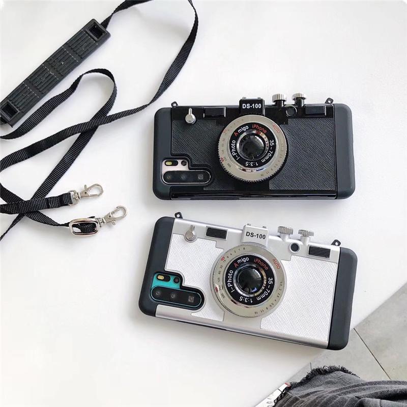 Retro Creative Camera Phone Case: Compatible with iPhone 14/13/12/11, PROMAX, XR - Drop-Proof Protection