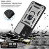 Coque de Protection - PROSHOP - pour Samsung A02S - Argenté - Antichoc - Rigide