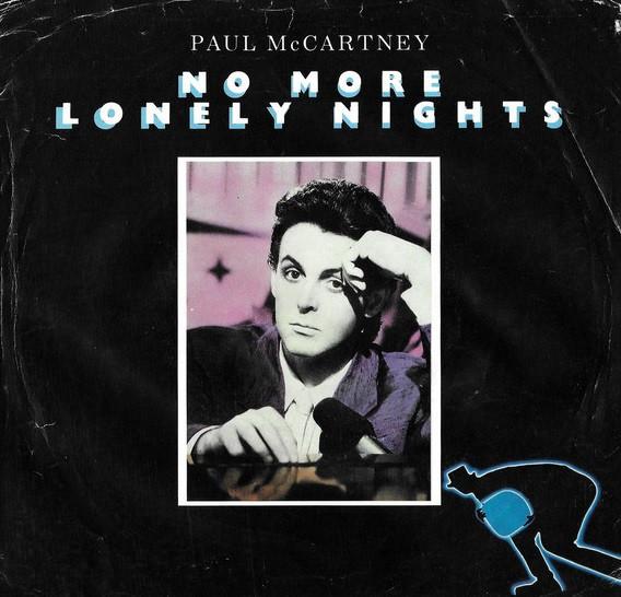 

7inch Record PAUL MCCARTNEY No More Lonely Nights 3804581 Columbia MPL 1984 Canada Rock Used