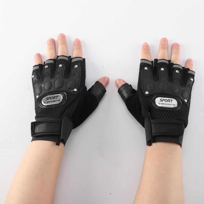 Breathable Tactical Half Finger Riding Gloves