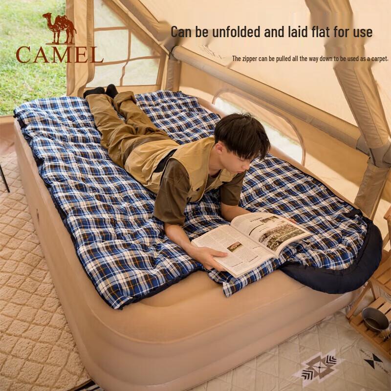CAMEL Adult Winter Goose Down Sleeping Bag