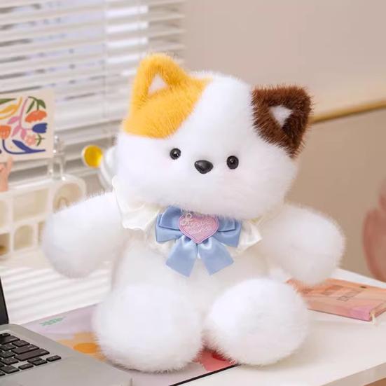 Bear Plush Doll Soft Stuffed Animal Cute Realistic Cat Sheep Elephant Huggable Companion for Kids Birthday Gift