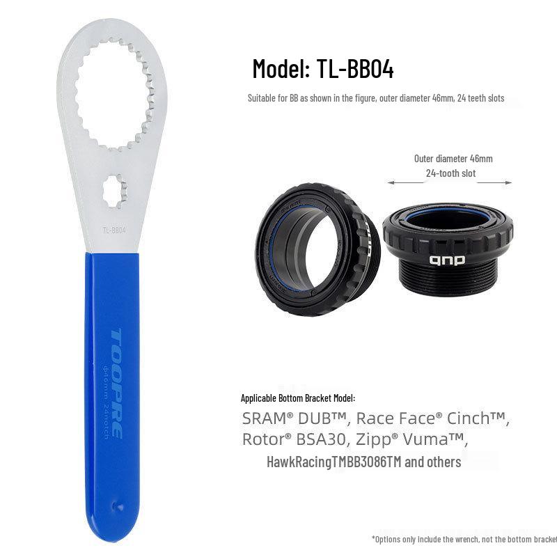 TOOPRE Bike Bottom Bracket  Crankset BB Removal Tool