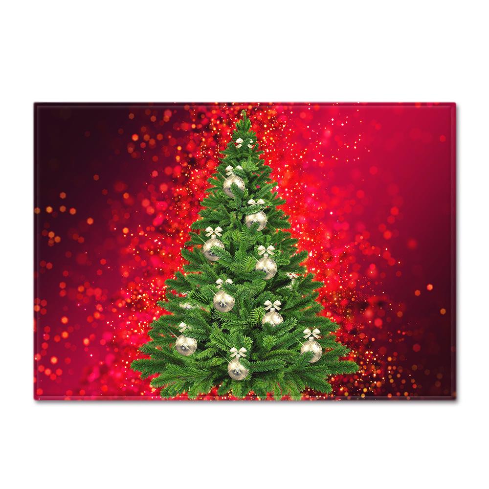 Christmas Living Room Floor Mat Bedroom Dining Room Carpet Carpet Doormat