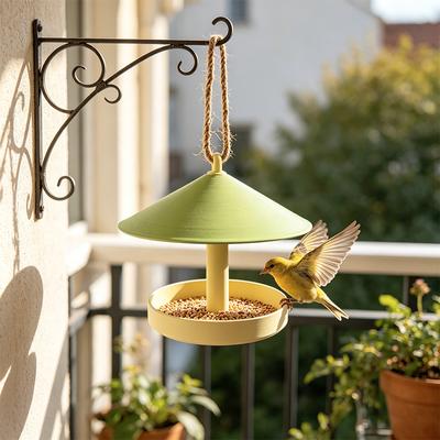 Hanging Bird Feeder Birdhouse Bird Nest Garden Decor