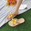 Fashion Flowers Outside Low Price Shoes Chic Elegant New Collection Women's Slippers and Ladies Sandals Wholesale Non Slip Pvc 39 Slides