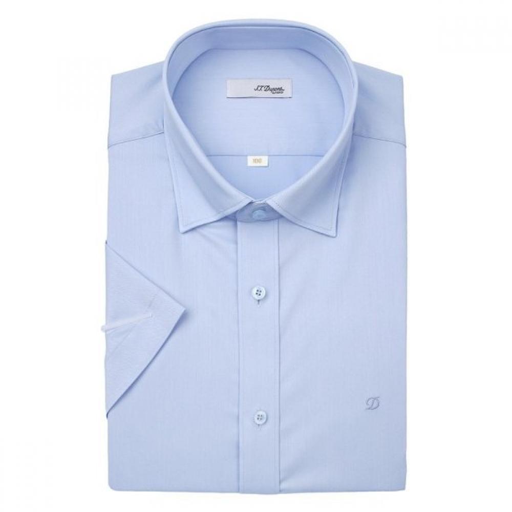 S.t. Dupont Short Sleeve Regular Fit Shirt Se6mm11hs102sbu 1)102BU/95