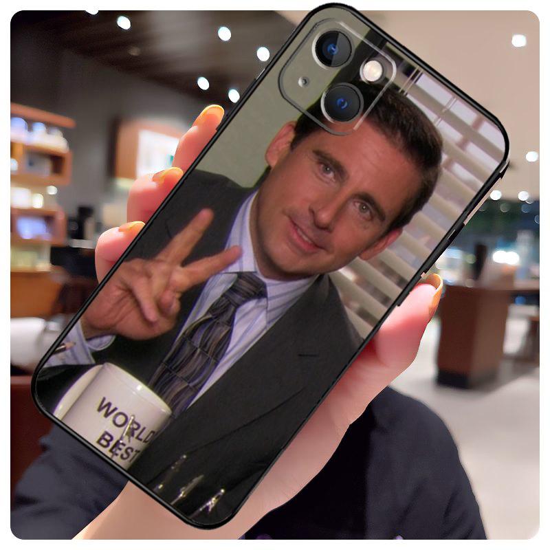 Michael Scott The Office Coque Pour iPhone 16 Pro Max 14 13 12 11 15 17 Pro Max mini 15 16 Plus 16e 17 Air Housse de Téléphone