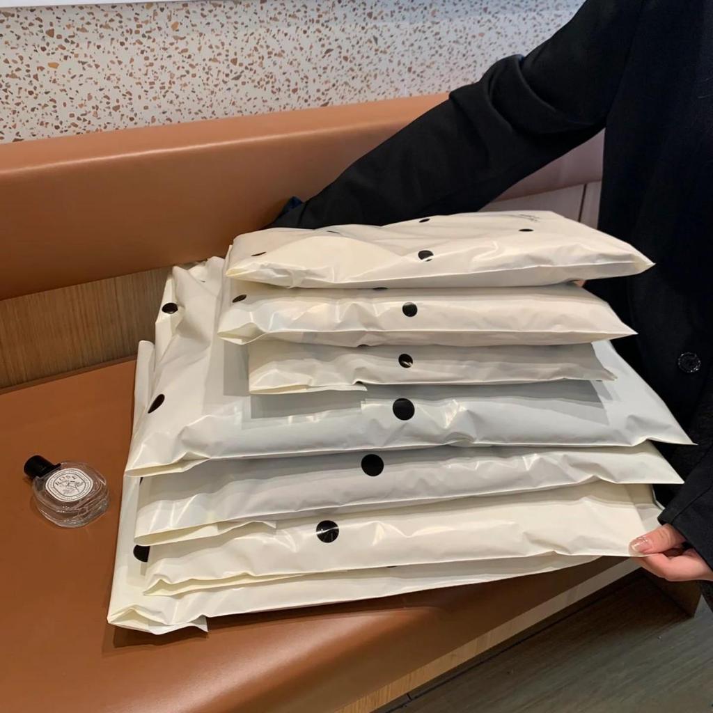 Thickened Pink Bow Clothing Packaging Bag for Express Transport