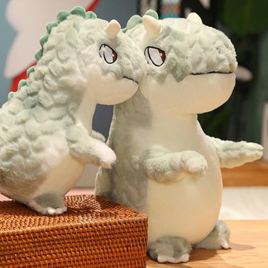 Exquisite Plush Dinosaur Doll Cartoon Stuffed Soft Companion Fluffy Animal Kids Plush Toy Birthday Gift