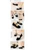 Women's Soft Sole Non-Slip Low Heel Black Old Beijing Cloth Shoes
