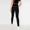 Off-White Athleisure Seamless Leggings Black/White Women Bottoms OWVG020R21KNI0011001