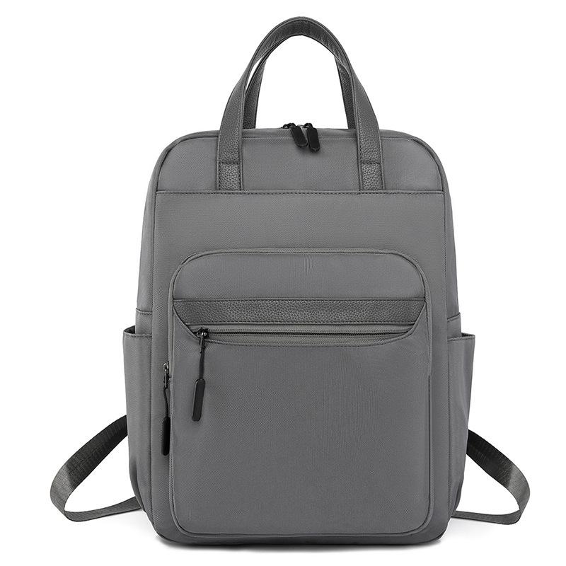 Lightweight and Burden-reducing Student Schoolbag Anti-splash Large Capacity Simple Women's Backpack Computer Backpack Wear-resistant Multi-function