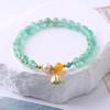 Natural Crystal Bracelet, Green Strawberry Crystal Bead Bracelet. Bangles Women Fashion Jewelry Accessories Gift