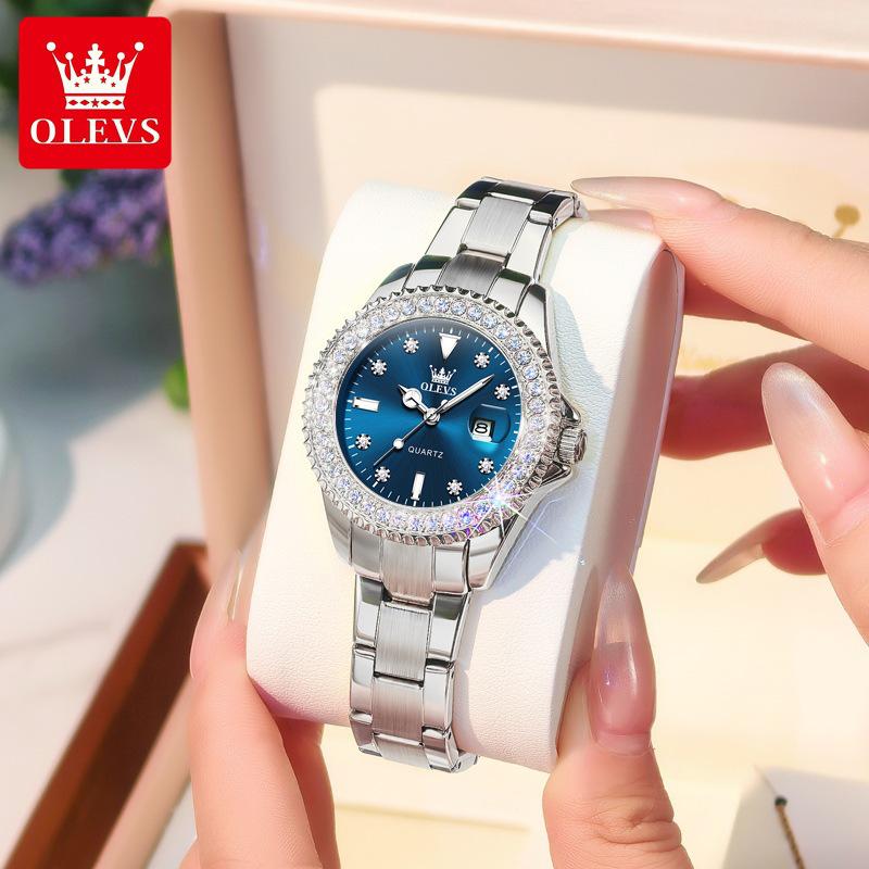 Женские кварцевые часы Oris с бриллиантами 2025 года - Элегантный нишевый дизайн