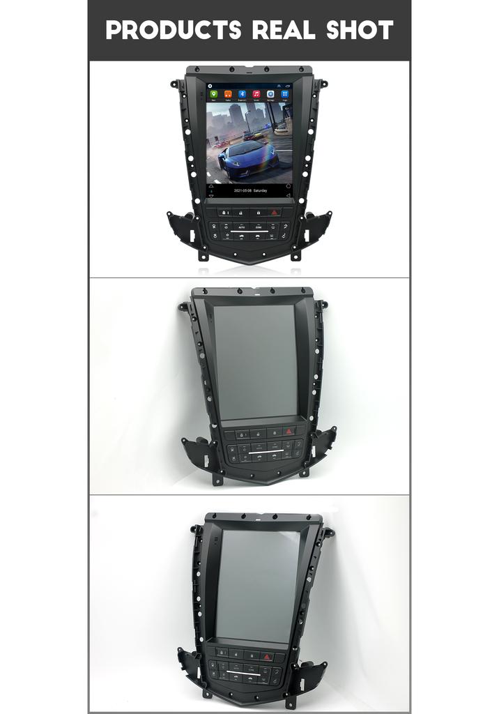 9.7'' Android Stereo Radio GPS Navi WiFi 6+128GB For Cadillac SRX 09-12 Carplay
