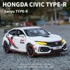 Maßstab 1/32 Honda Civic Type-R Super Modified Sportwagen Legierung Metall Diecast Modellauto Sammlung Modell Ornamente Geschenke für Freund