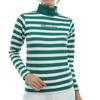 [Champion] Long T-Shirt Long Sleeve Antibacterial Odor Control Stretch Thermal Script Logo Turtleneck Shirt Women's Golf CW-YG408 Green
