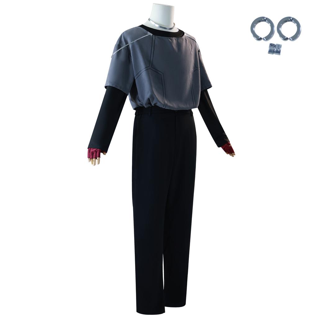 ALIEN STAGE R7 Till Cosplay Costume, Blink Gone Luka Outfit, TikTok Viral Anime Uniform, Vocaloid Style Cosplay Suit for Men