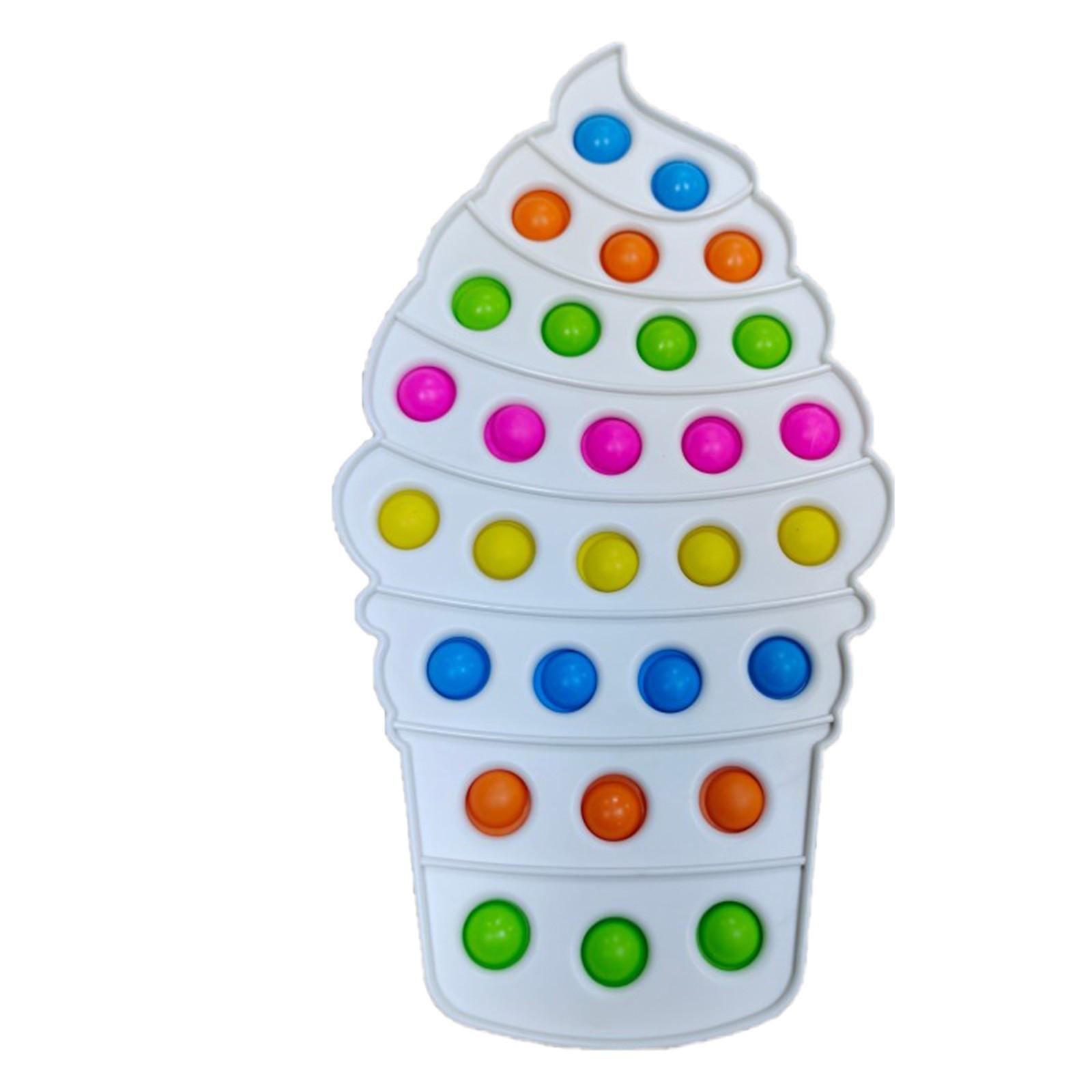 

Сенсорные игрушки с пузырьками, специальные потребности, снятие стресса, силиконовые игрушки-кукла белый