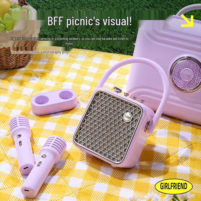 Divoom Karaoke Portable Bluetooth Speaker