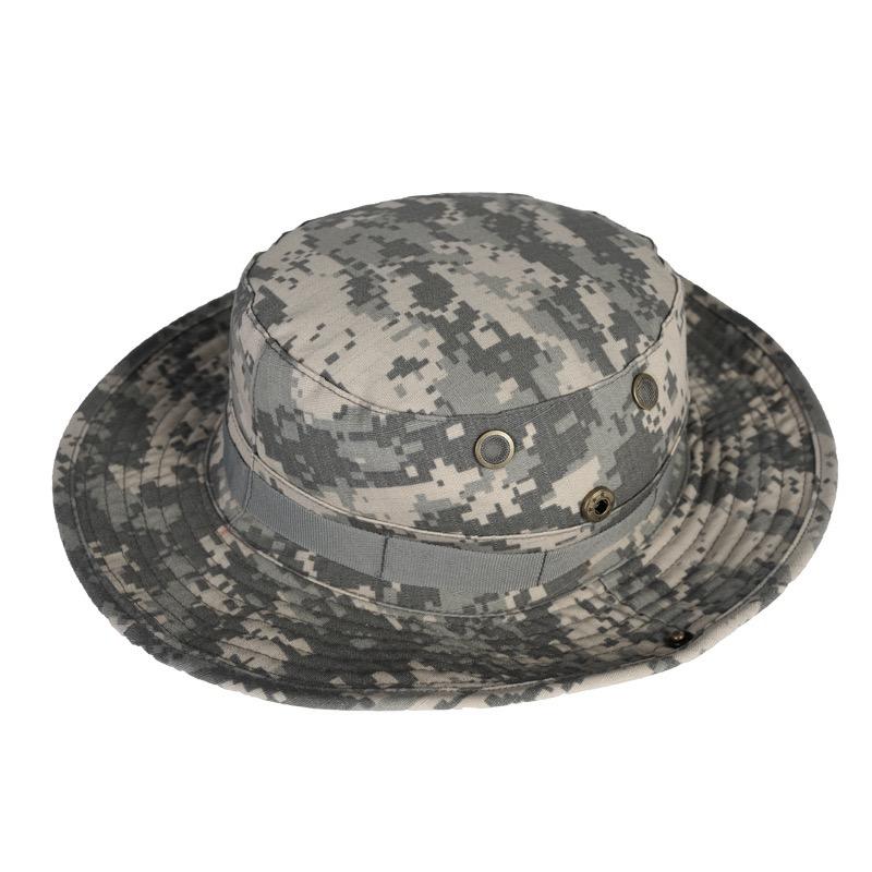 Tactics Enthusiast Tactical Fishing Hat, Camouflage Bunni Hat, Outdoor Sun protection Hat, Hunting Sun protection Hat