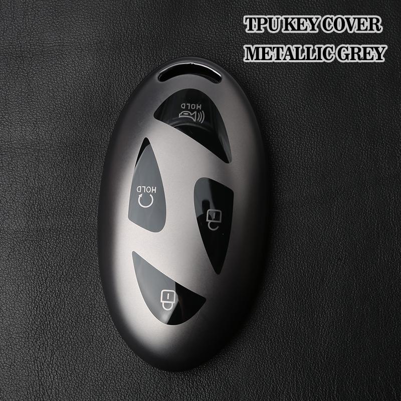 For Hyundai Ioniq 6 Key Fob Cover,Tpu,Car Key Case Protector Keychain Fit Ioniq 6 Grandeur Gn7 Kon Accessories