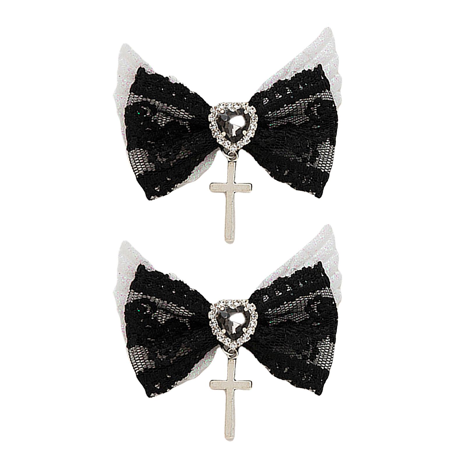 

Заколки-крылышки Бантики Balletcore Сердечки Бантики Плоские заколки Balletcore Шпильки-бантики Элегантные заколки для волос для пучков A