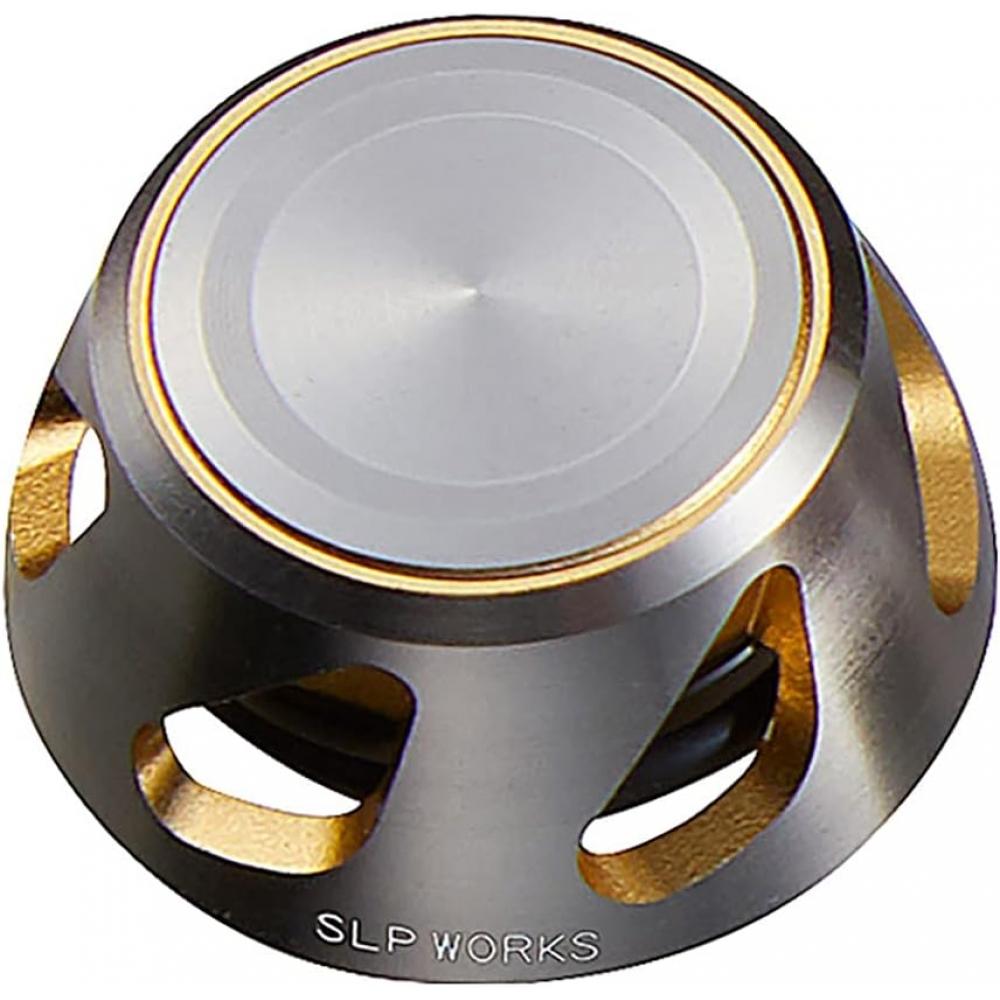 Daiwa Slp WorkS  Daiwa Slp WorkS  22 Slpw Spinning Handle Cap S S2 Silver Gold S Type