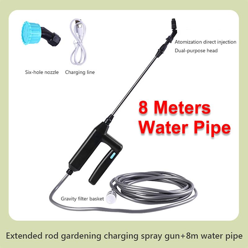 1L/2L Cordless Electric Garden Sprayer Watering Can 2000mA USB Rechargable Automatic Atomizer Plant Mister Spray Bottle