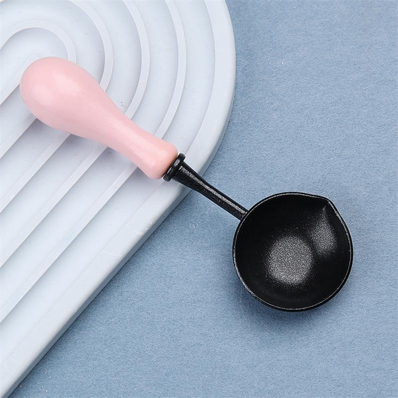 1PC Diy Wachs Siegel Stempel Löffel Nicht Slip DIY Handwerk Umschlag Brief Wachs Versiegelung Löffel