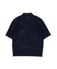 Digeule Rope Short Sleeve Cotton Knit Navy