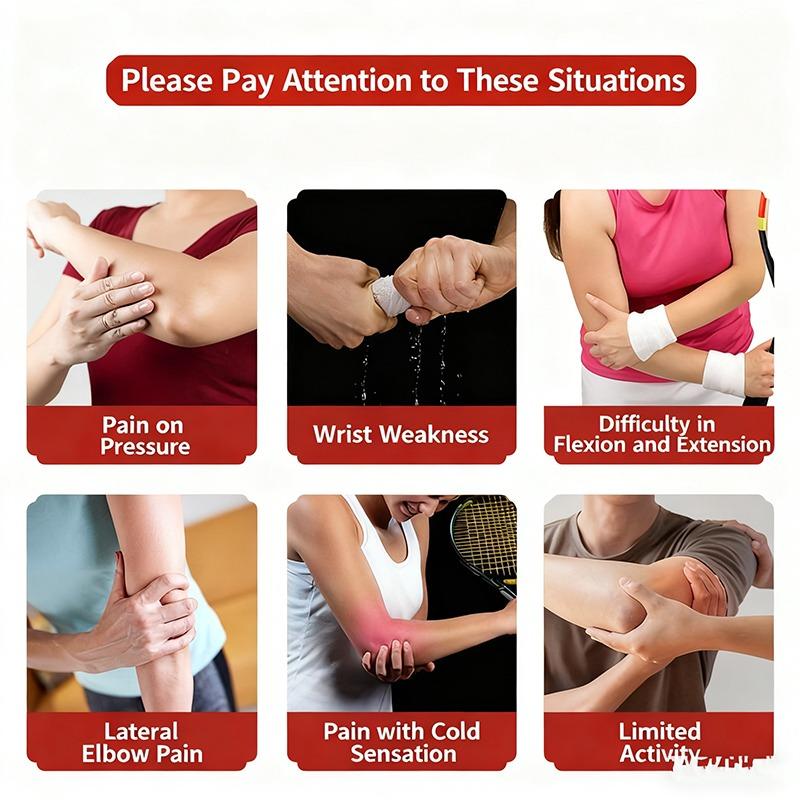 Elbow Pain Relief Patch for Tennis Elbow, External Humeral Epicondylitis