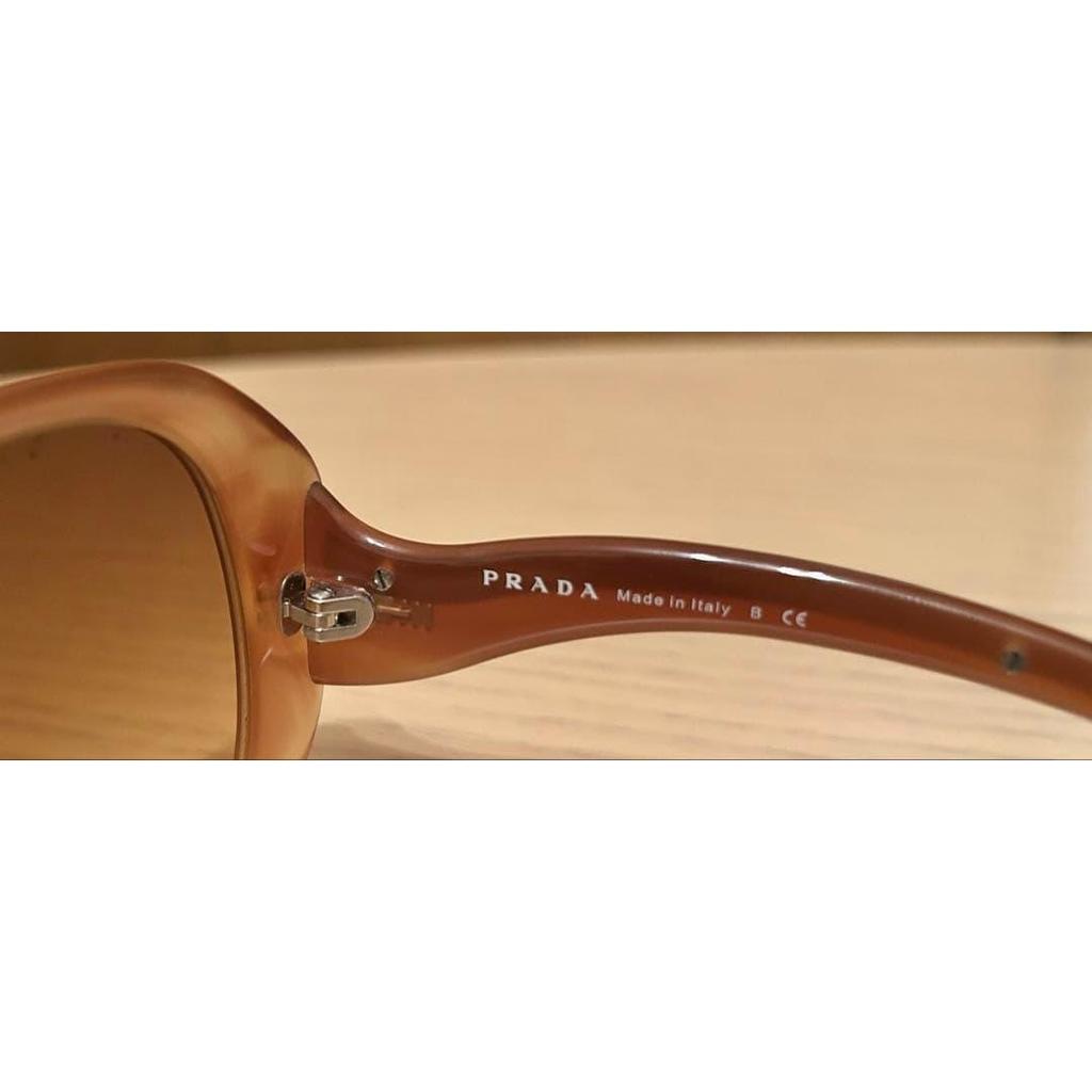 Used PRADA Sunglasses SPR09L Brown