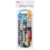 Skater Lunch Box Trio Set Chopsticks Spoon Fork Disney Cars 24 for Children Antibacterial Treatment Easy to Open Sliding Type Made in Japan TACC2AG-A