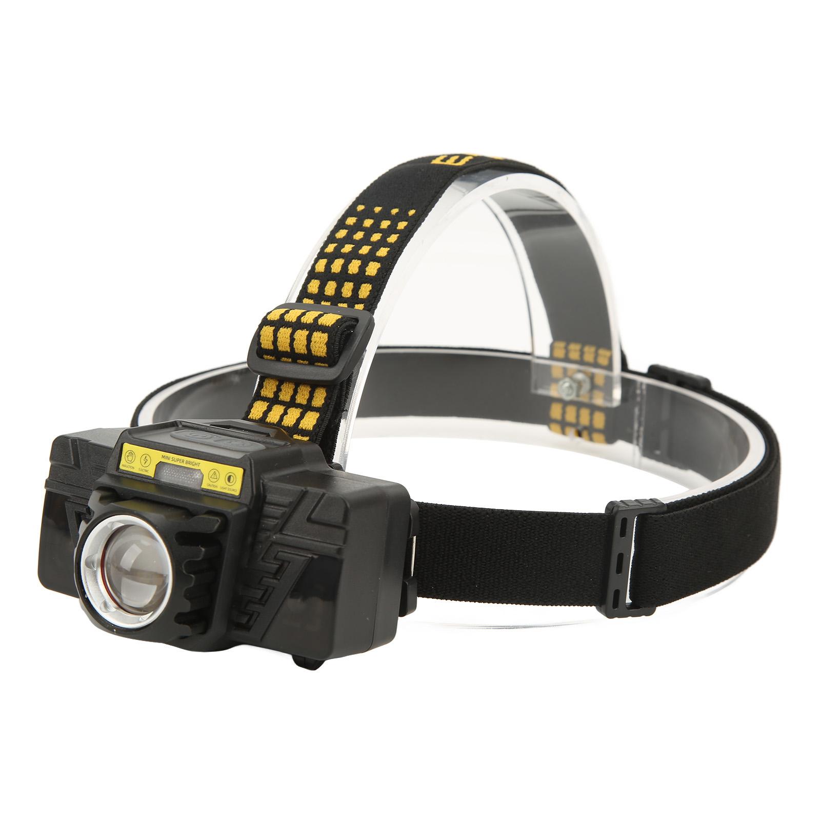 

XHP50 Налобный фонарь с телескопическим зумом Тип C Зарядка IPX4 Водонепроницаемый налобный фонарь с