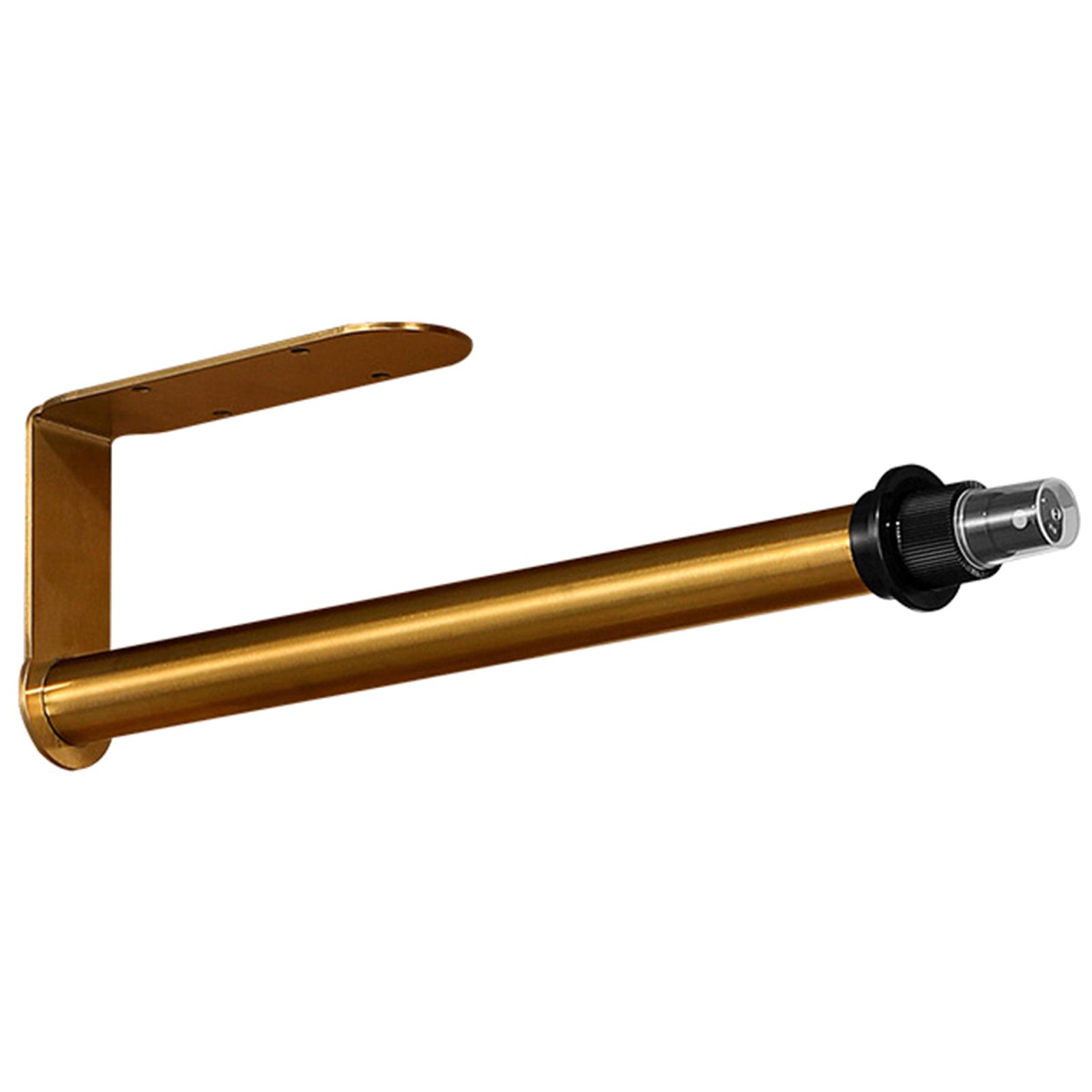 

Настенная вешалка для бумажных полотенец Диспенсер для кухонных рулонов Компактное решение Современный держатель для кухонных рулонов с настенным креплением золотой