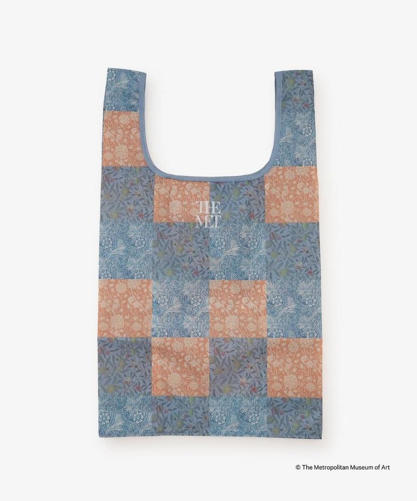 Tea JH59 Pocketable Shopping Bag THE MET Blue [Afternoon Living] /