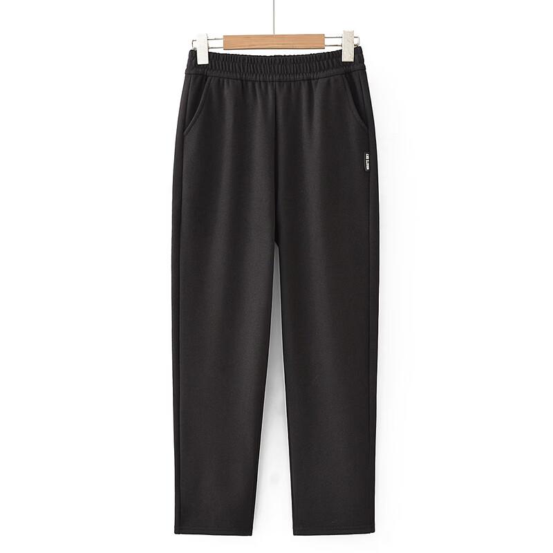 LangSha Women's Mid-Aged & Elderly Straight-Leg Casual Pants