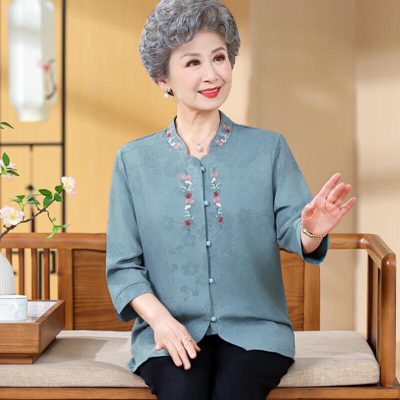 Yalu Elderly Women's Spring Summer Blouse Collection