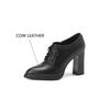 Fashion New Spring Genuine Leather Women Shoes Pointed Toe Women Pumps Shoes for Women High Heels Zapatos Mujer Loafers Ladies Shoes
