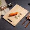 Eco-Friendly Bamboo Wooden Cutting Board Double-sided Portable Vegetable Cutting Board Durable Cut Meat Chopping Board BBQ