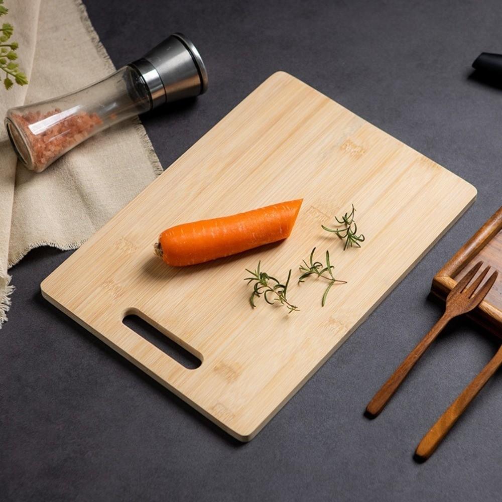 Eco-Friendly Bamboo Wooden Cutting Board Double-sided Portable Vegetable Cutting Board Durable Cutting Board Mats Picnic