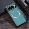 Per Custodia in Tessuto per Magsafe per Google Pixel 9 8 7 6 Pro XL 7A 8A 6A Ricarica Wireless Magnetica Cover Sottile per Pixel 9Pro 8Pro