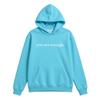 Unisex Oversized Hooded Sweatshirt With Letter Print Fleece Lined Kangaroo Pocket Long Sleeve Streetwear Top