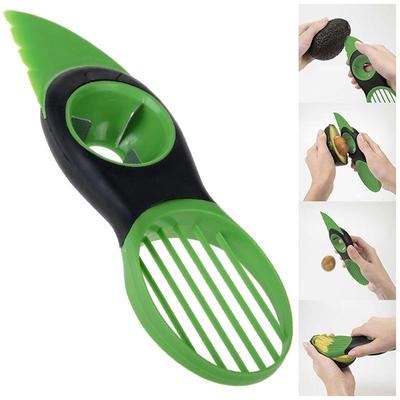Utensile da Cucina 3-in-1 Affetta Avocado Divide Noccioli Frutta Fette per Casa Domestico